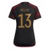 Cheap Germany Thomas Muller #13 Away Football Shirt Women World Cup 2022 Short Sleeve